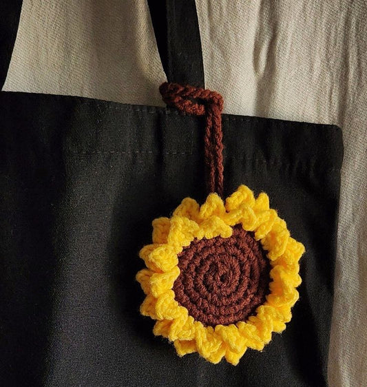 Earthy Sunflower Charm
